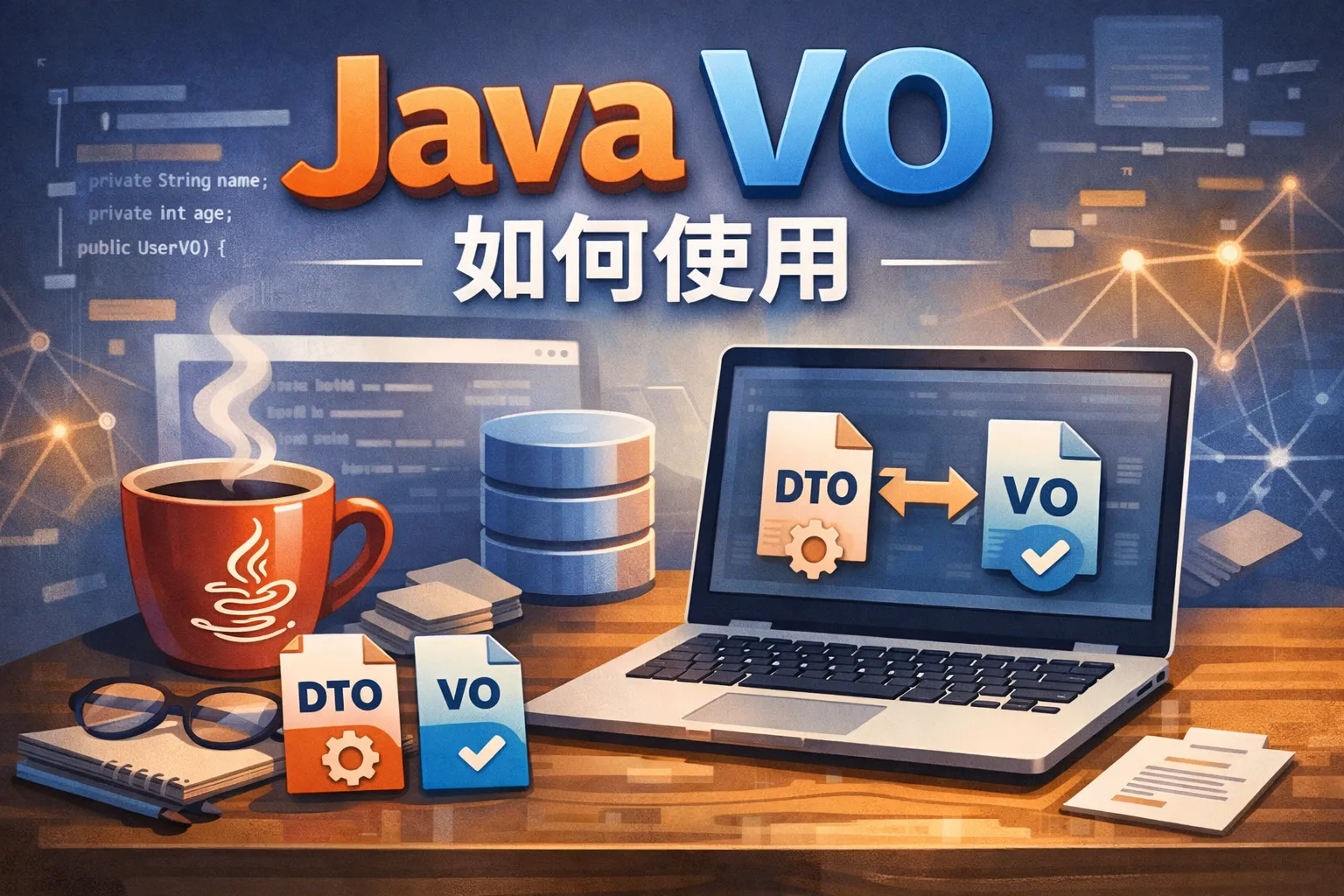 java vo如何使用