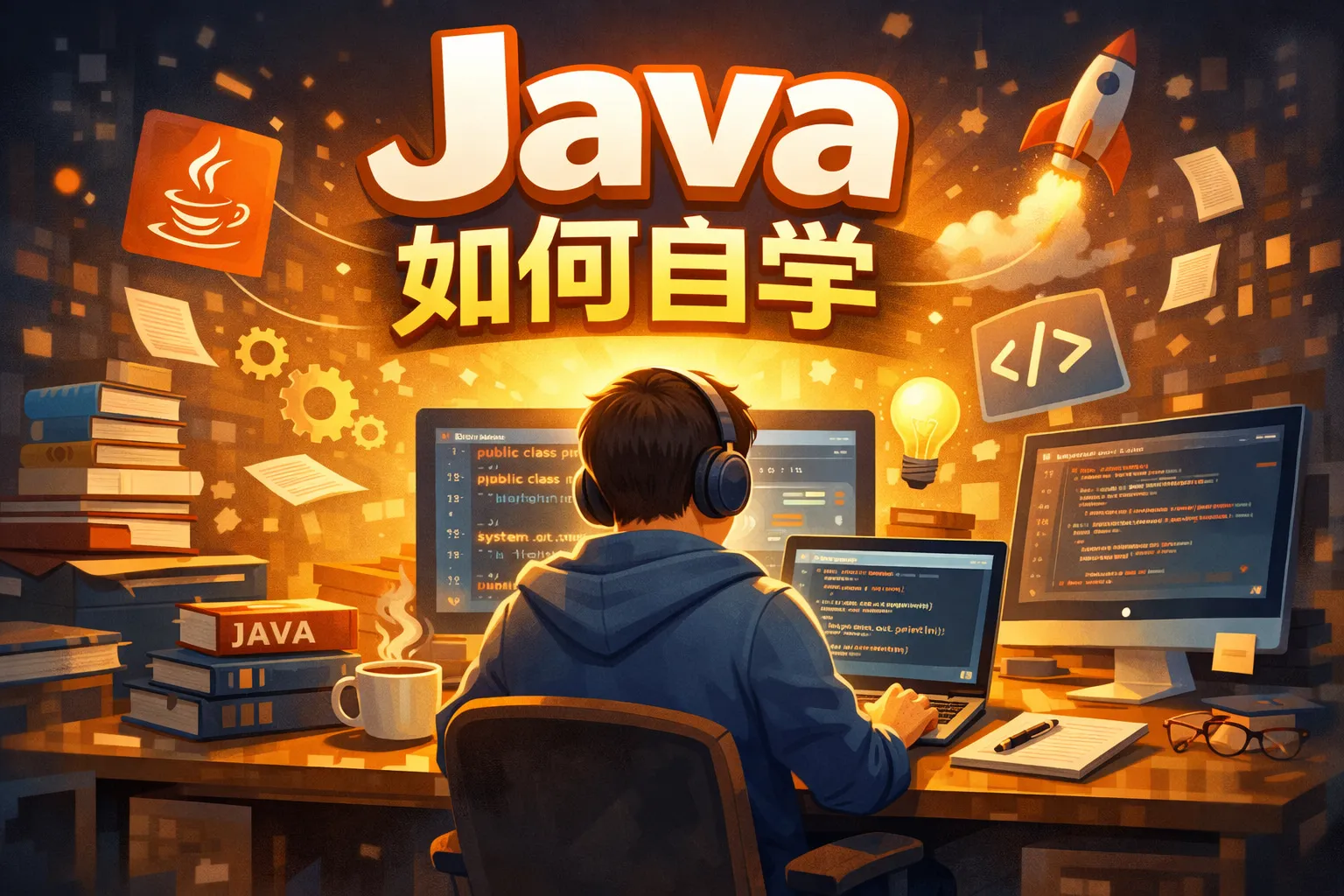 java 如何 自学
