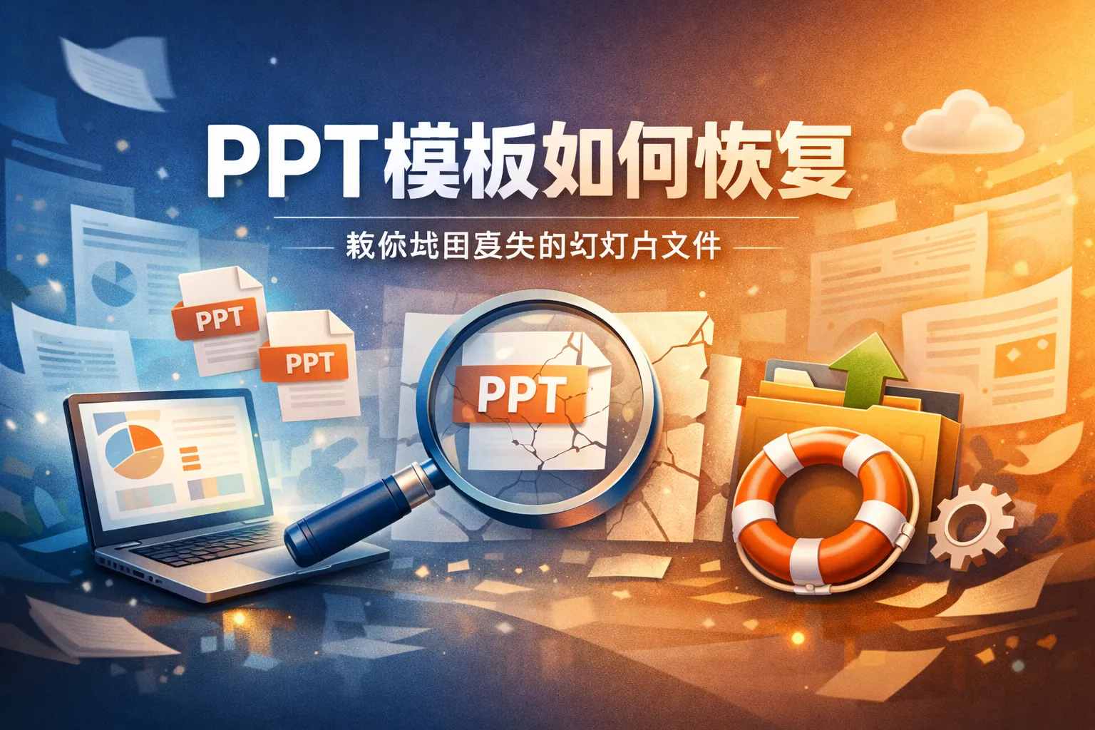 ppt模板如何恢复