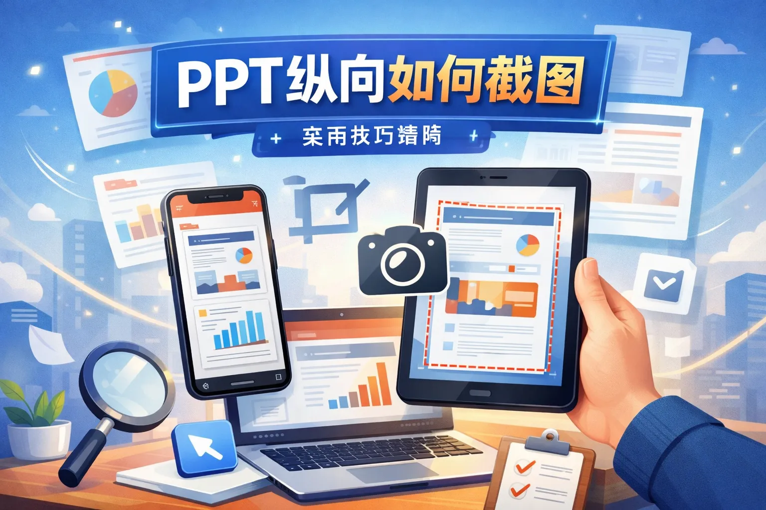 ppt纵向如何截图
