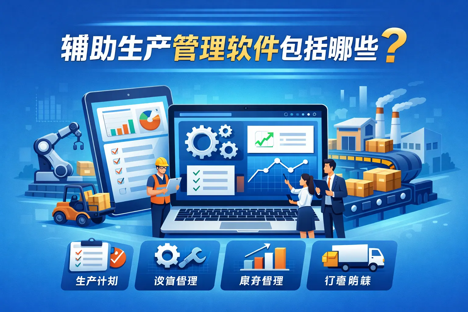 辅助生产管理软件包括哪些