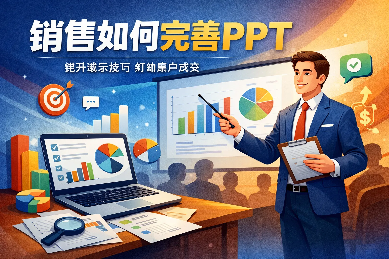 销售如何完善ppt