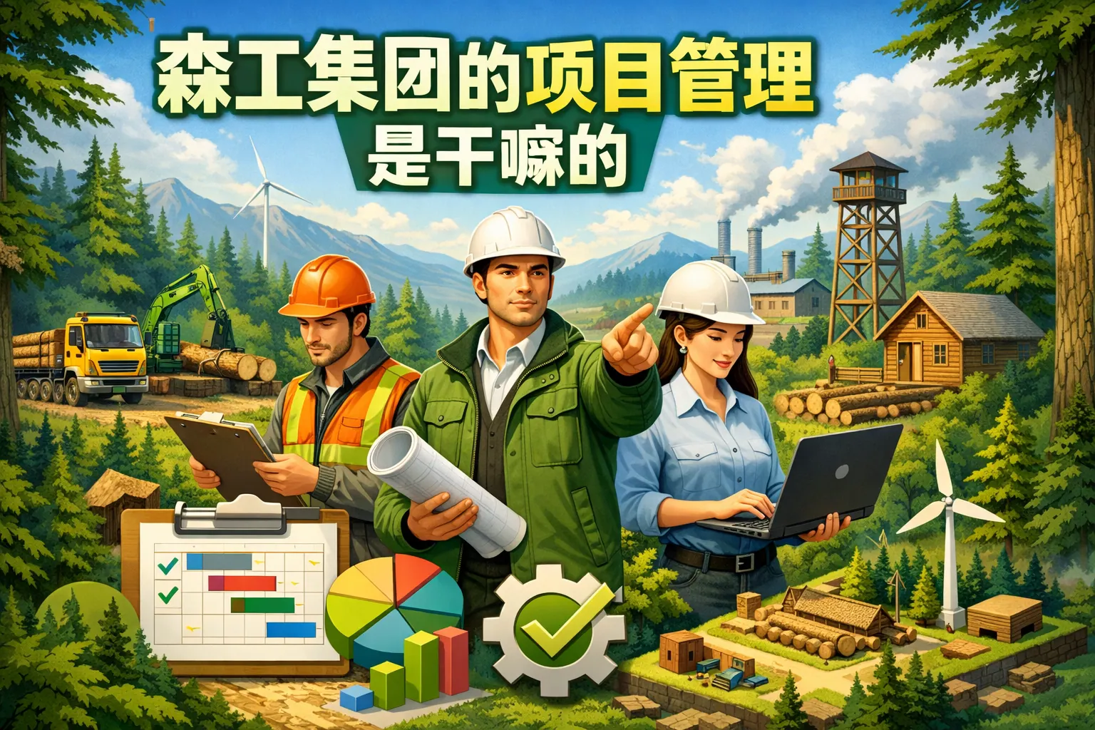 森工集团的项目管理是干嘛的