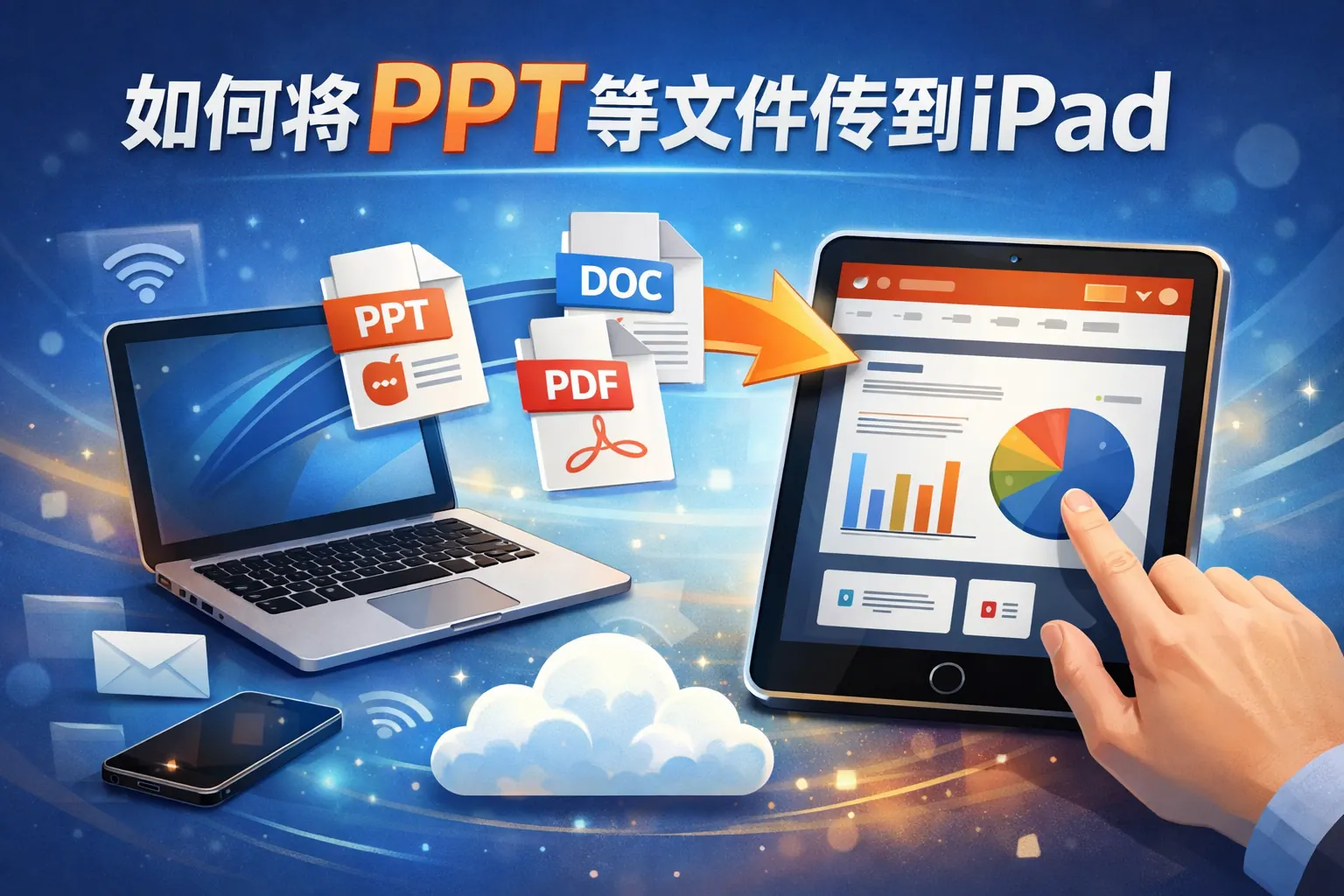 如何将PPT等文件传到iPad