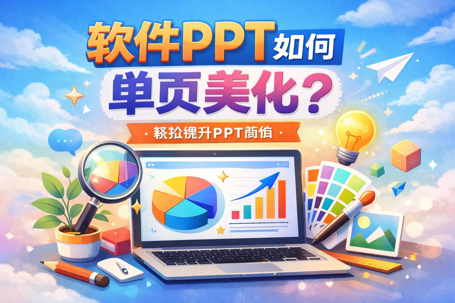 软件ppt如何单页美化