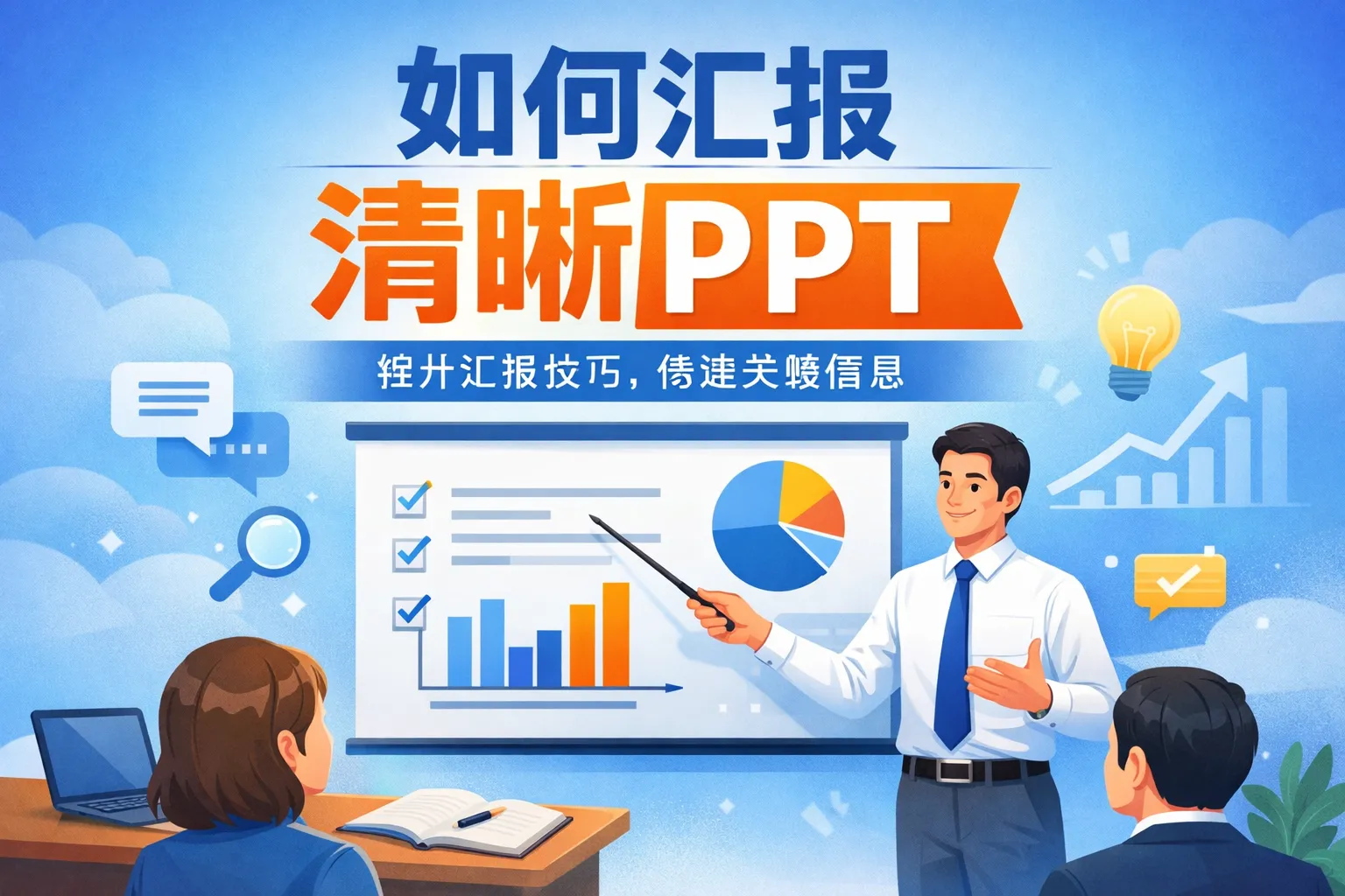 如何汇报清晰ppt