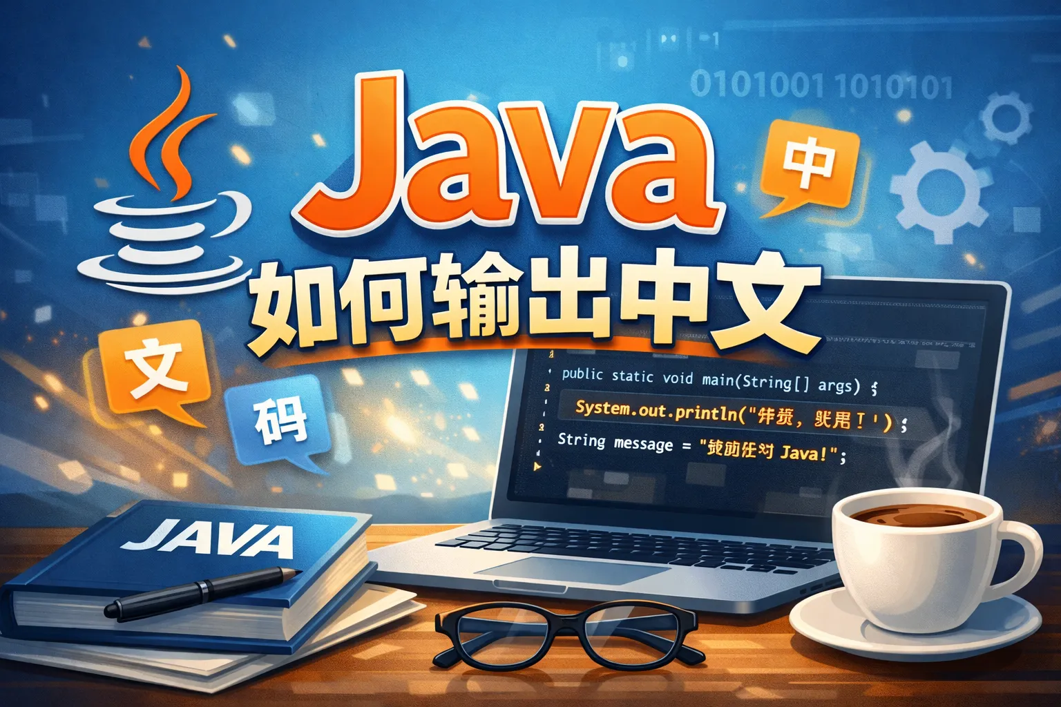 java 如何输出中文