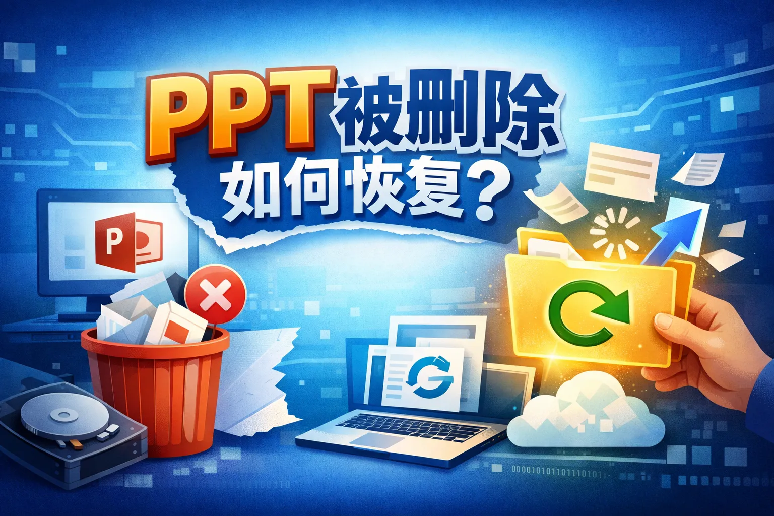 ppt被删除如何恢复