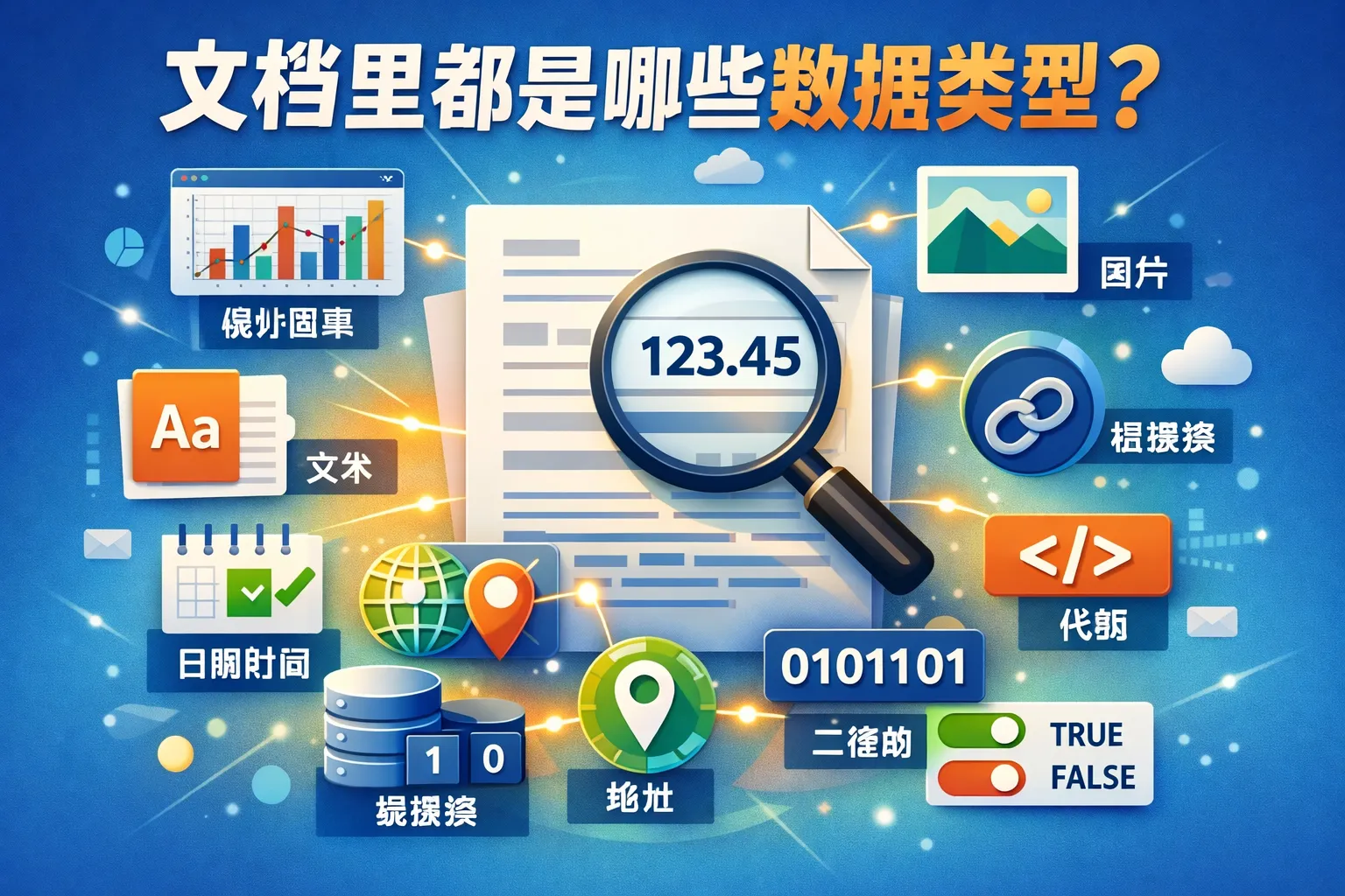 文档里都是哪些数据类型