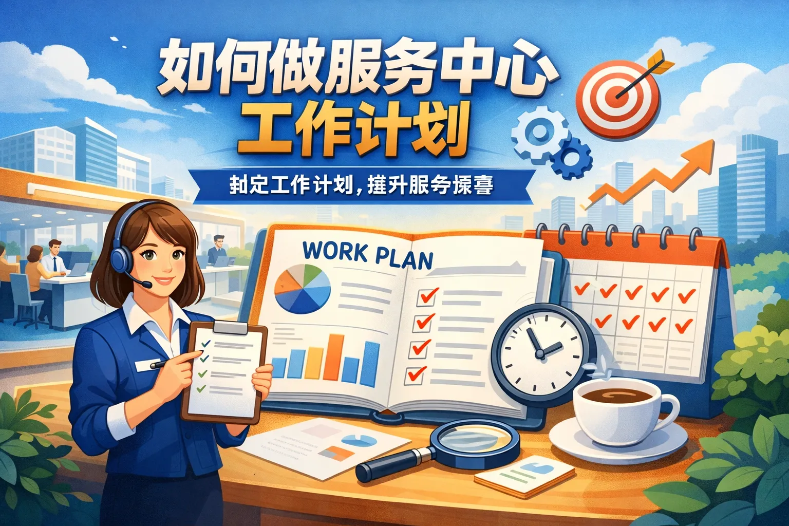 如何做服务中心工作计划