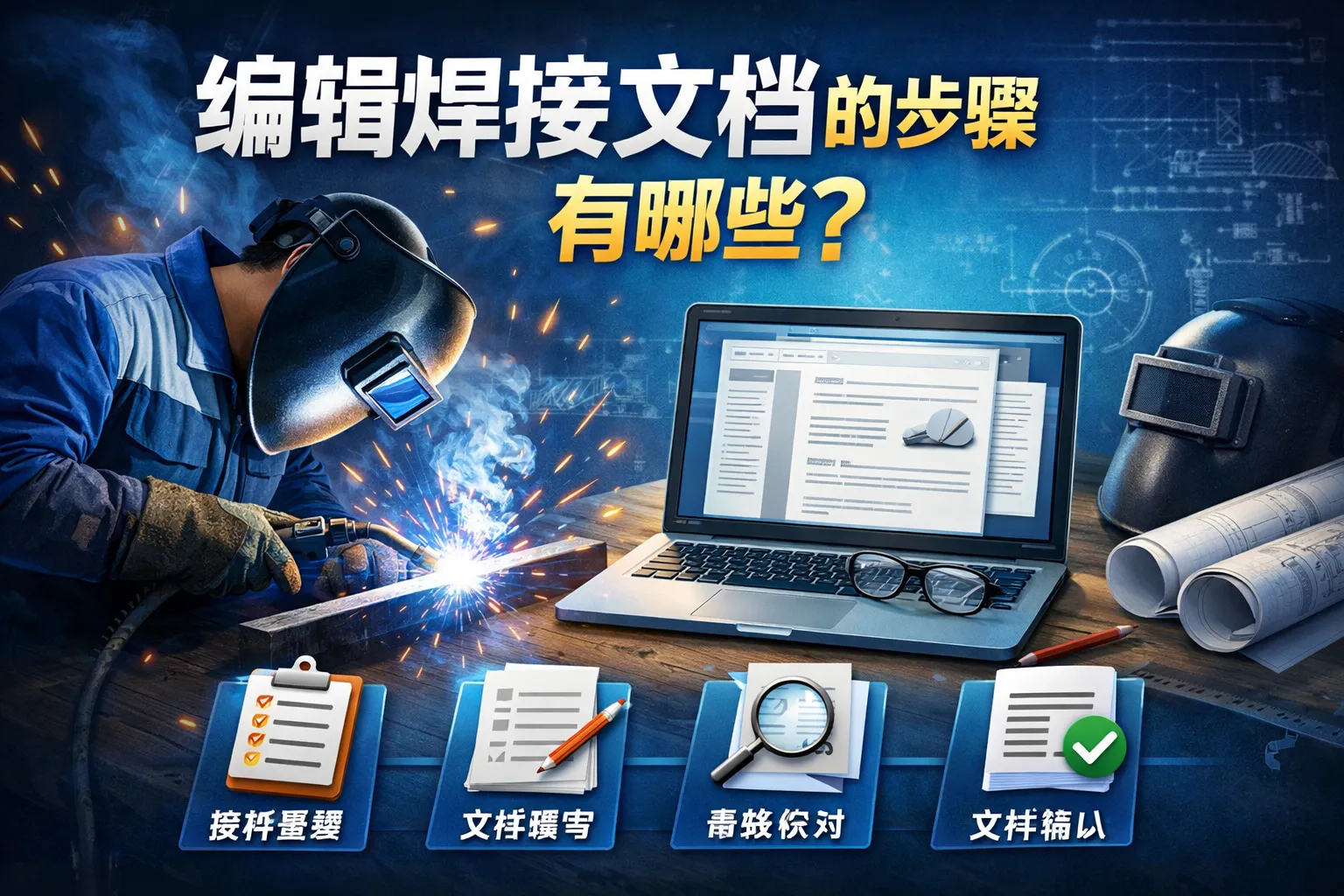 编辑焊接文档的步骤有哪些