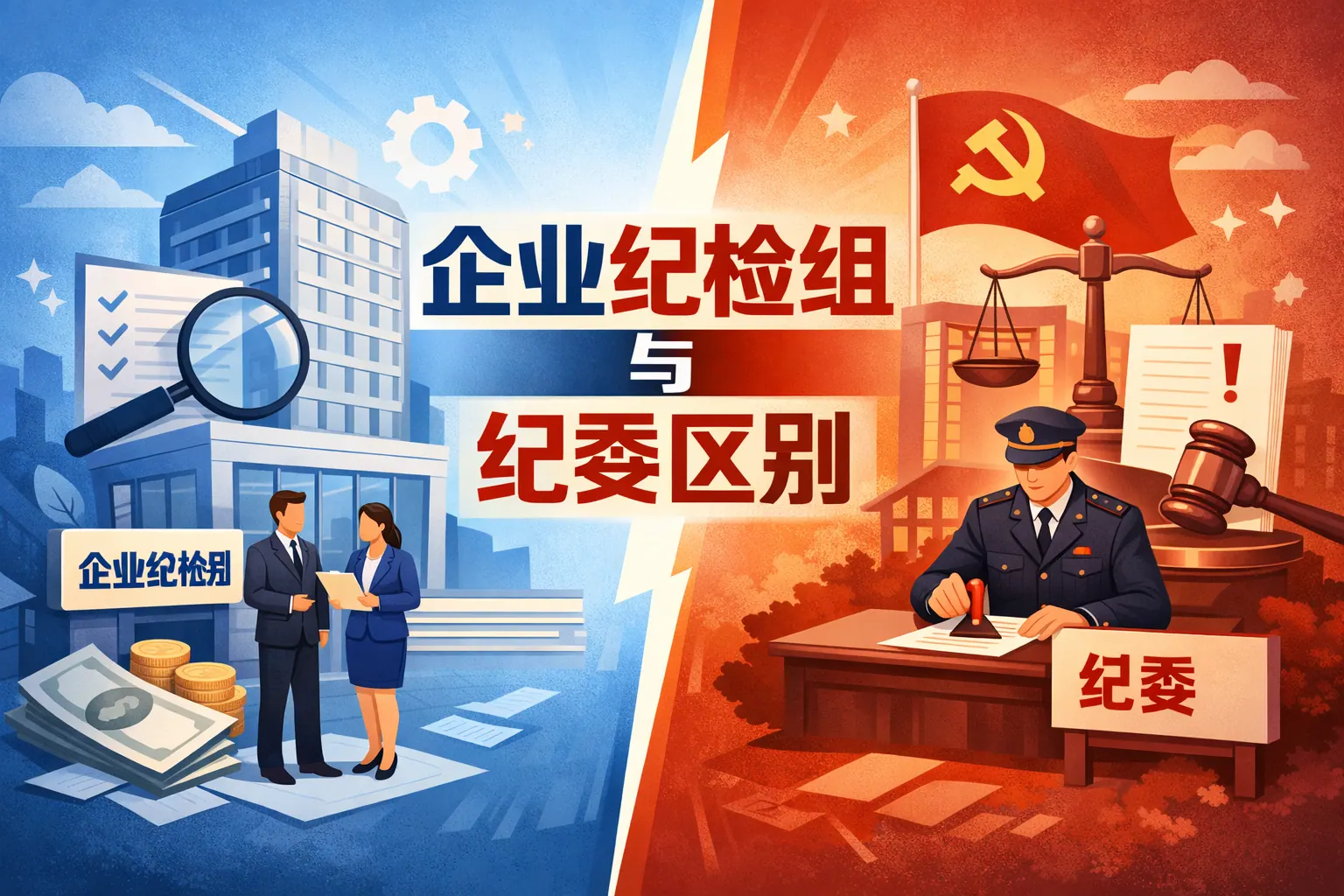 企业纪检组与纪委区别