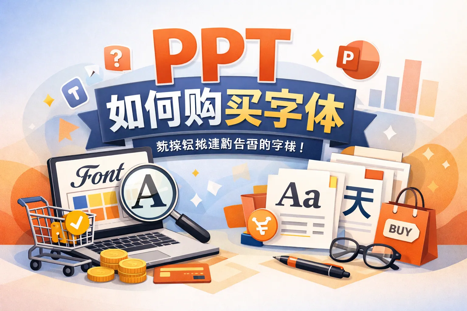 ppt如何购买字体
