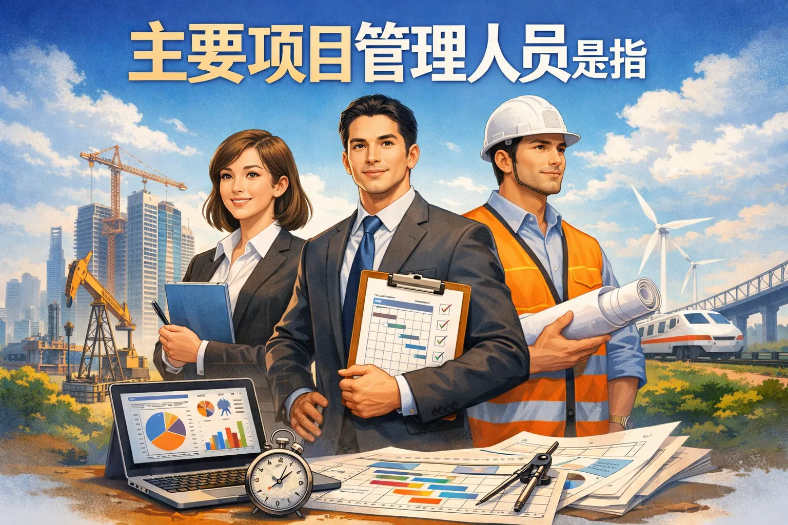 主要项目管理人员是指