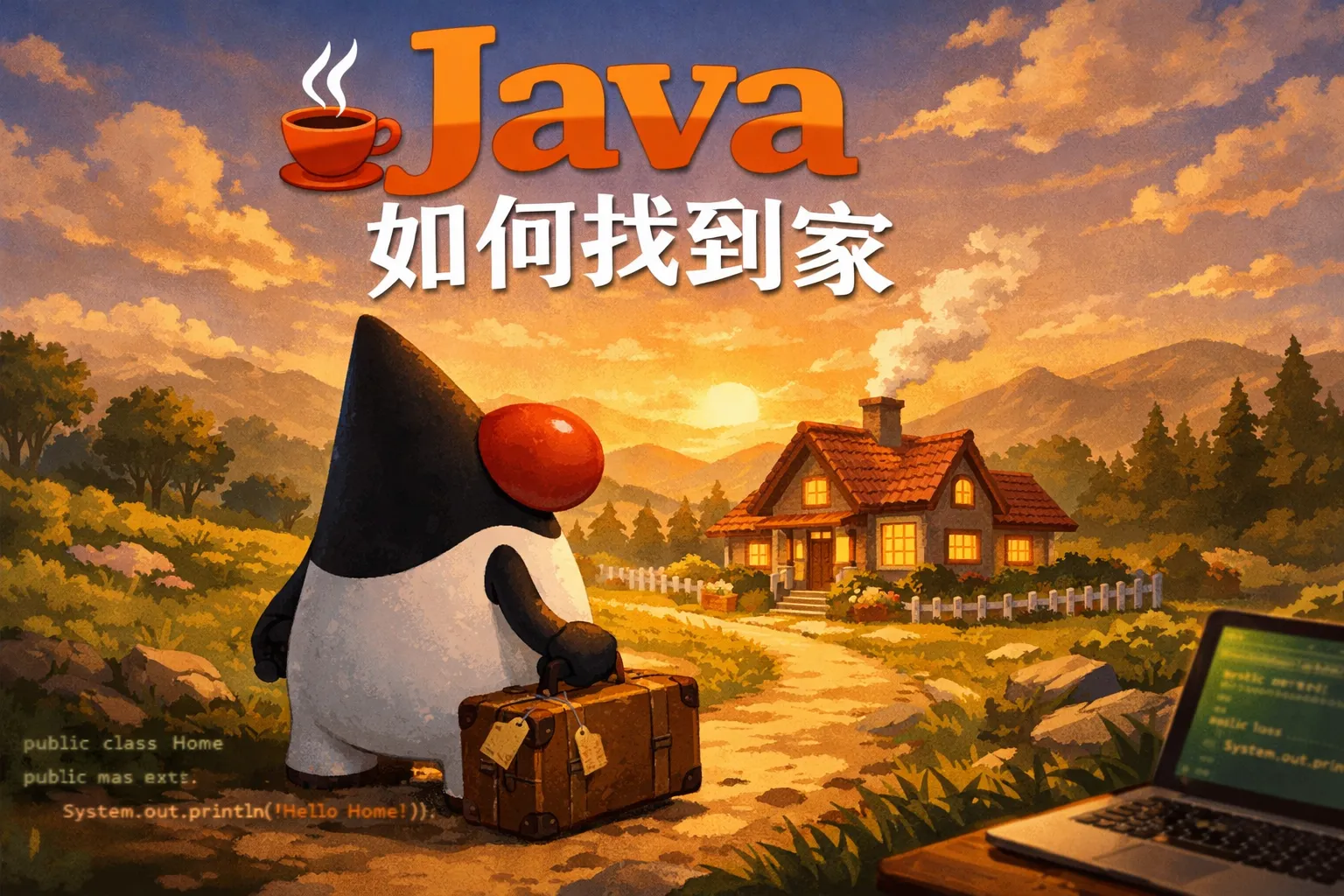 java如何找到家