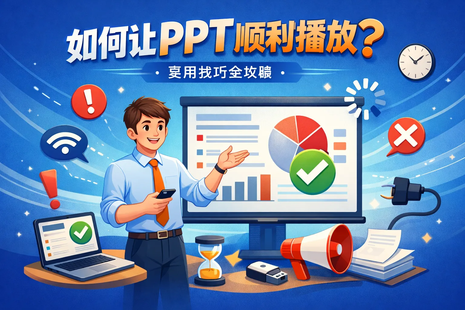 如何让ppt顺利播放