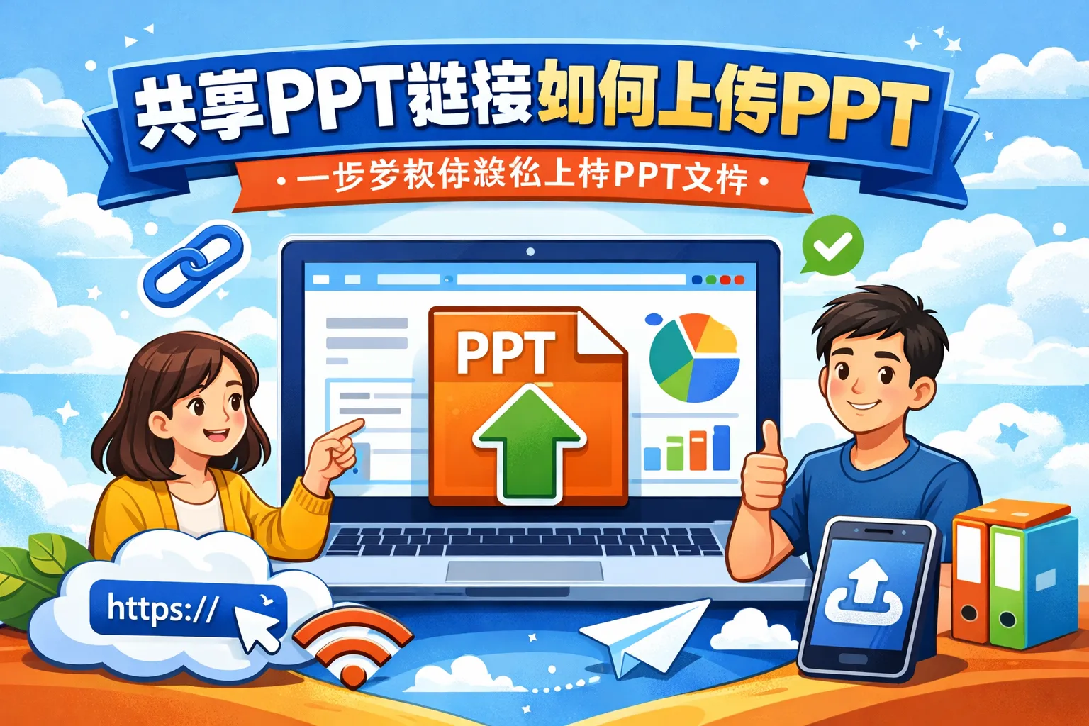 共享ppt链接如何上传ppt