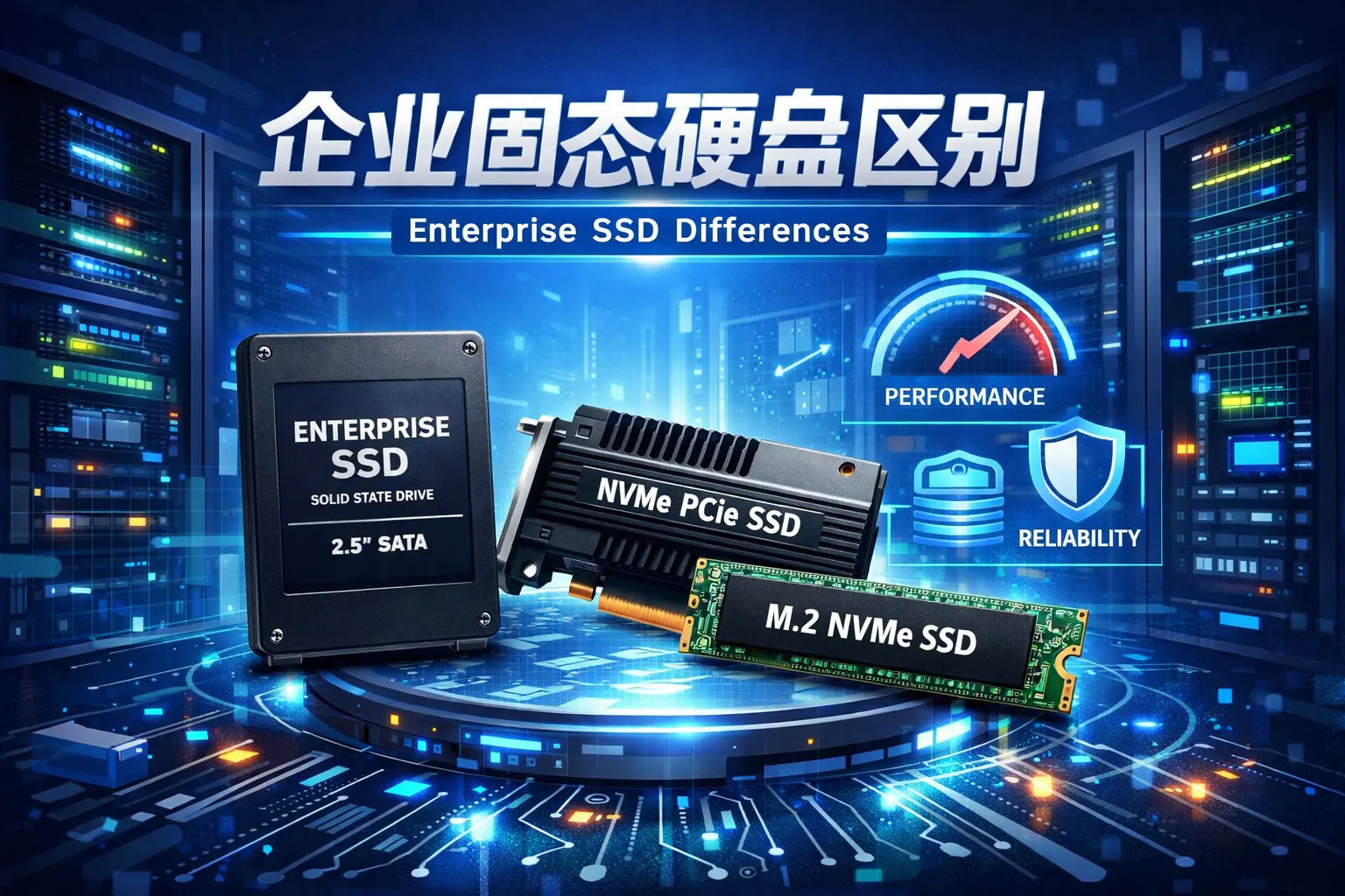 企业固态硬盘区别