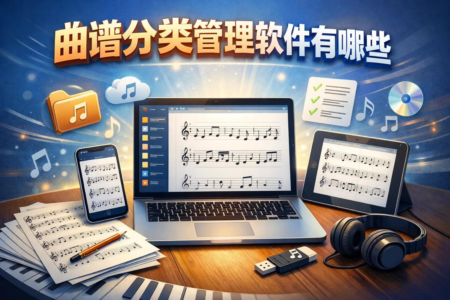 曲谱分类管理软件有哪些