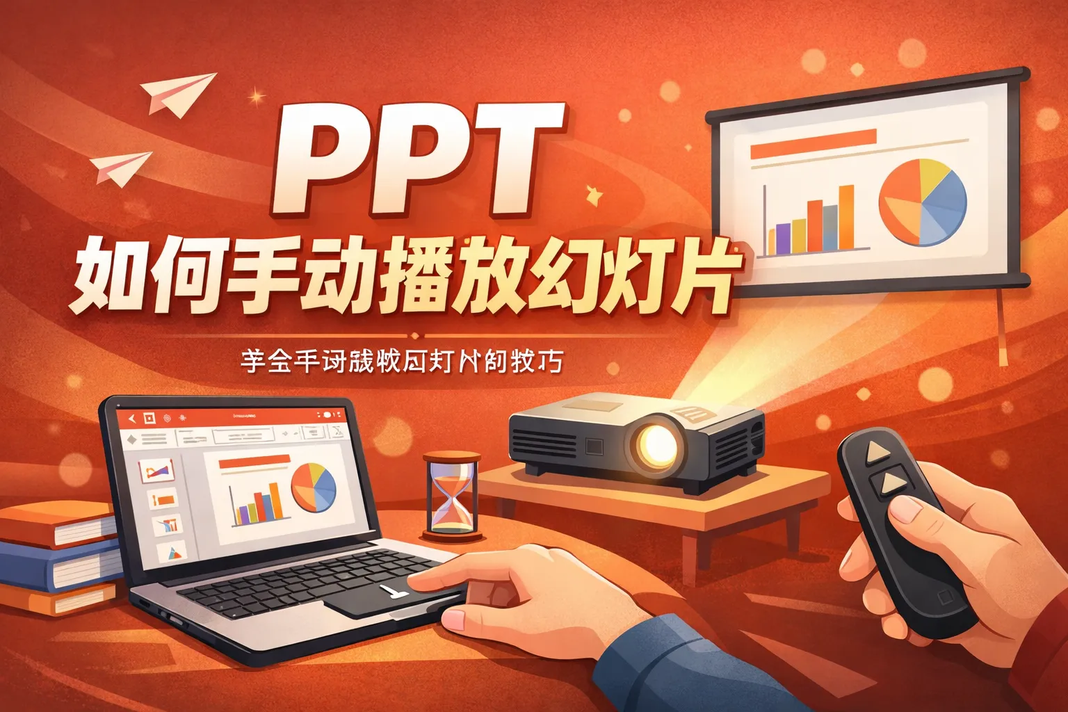 ppt如何手动播放幻灯片