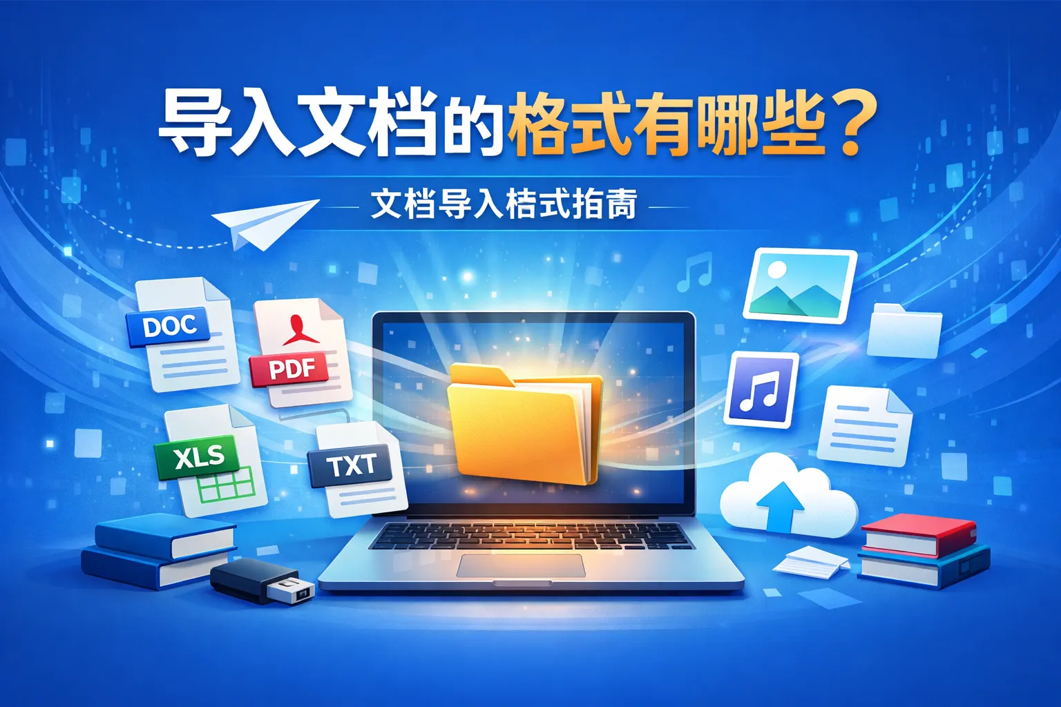 导入文档的格式有哪些