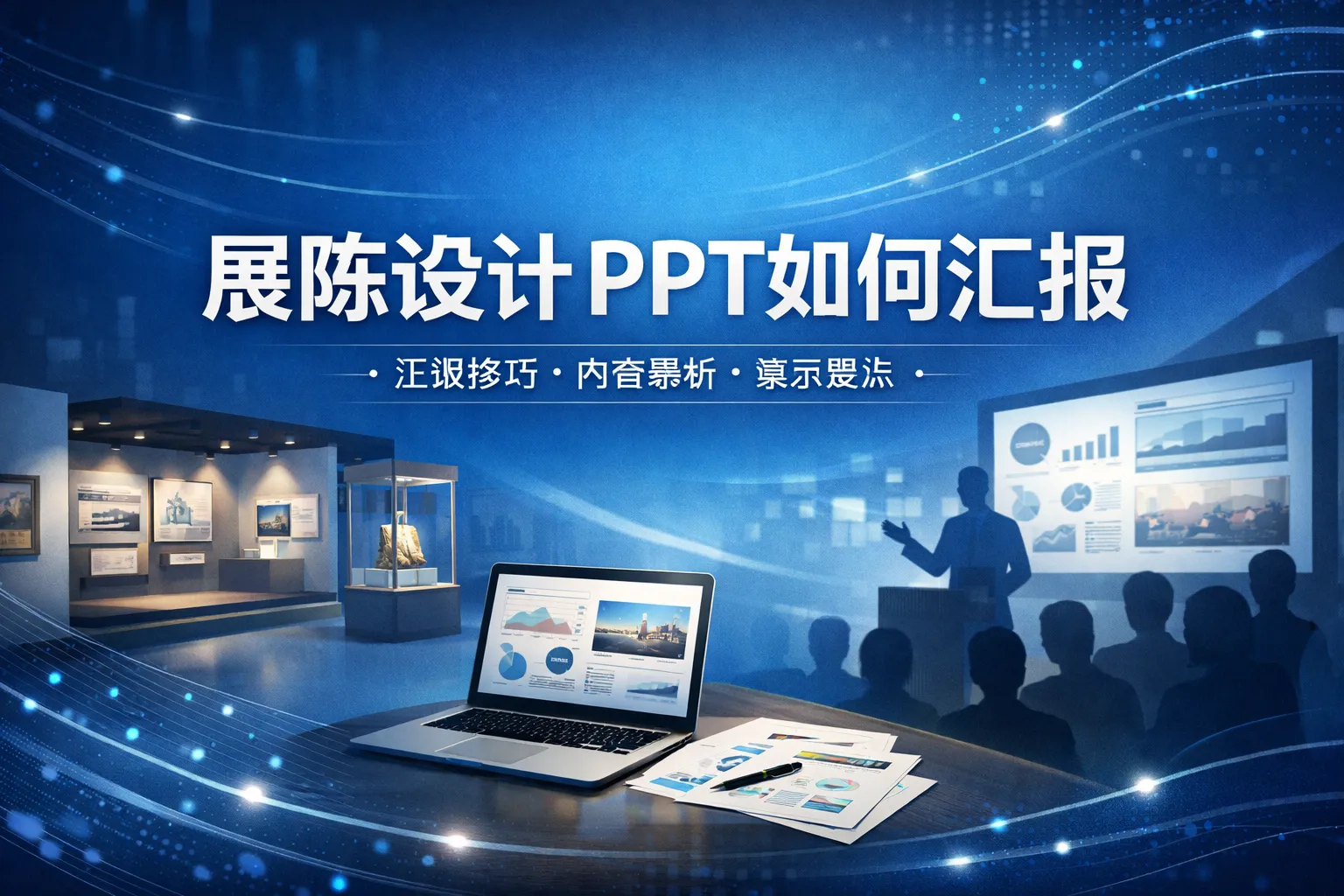 展陈设计ppt如何汇报