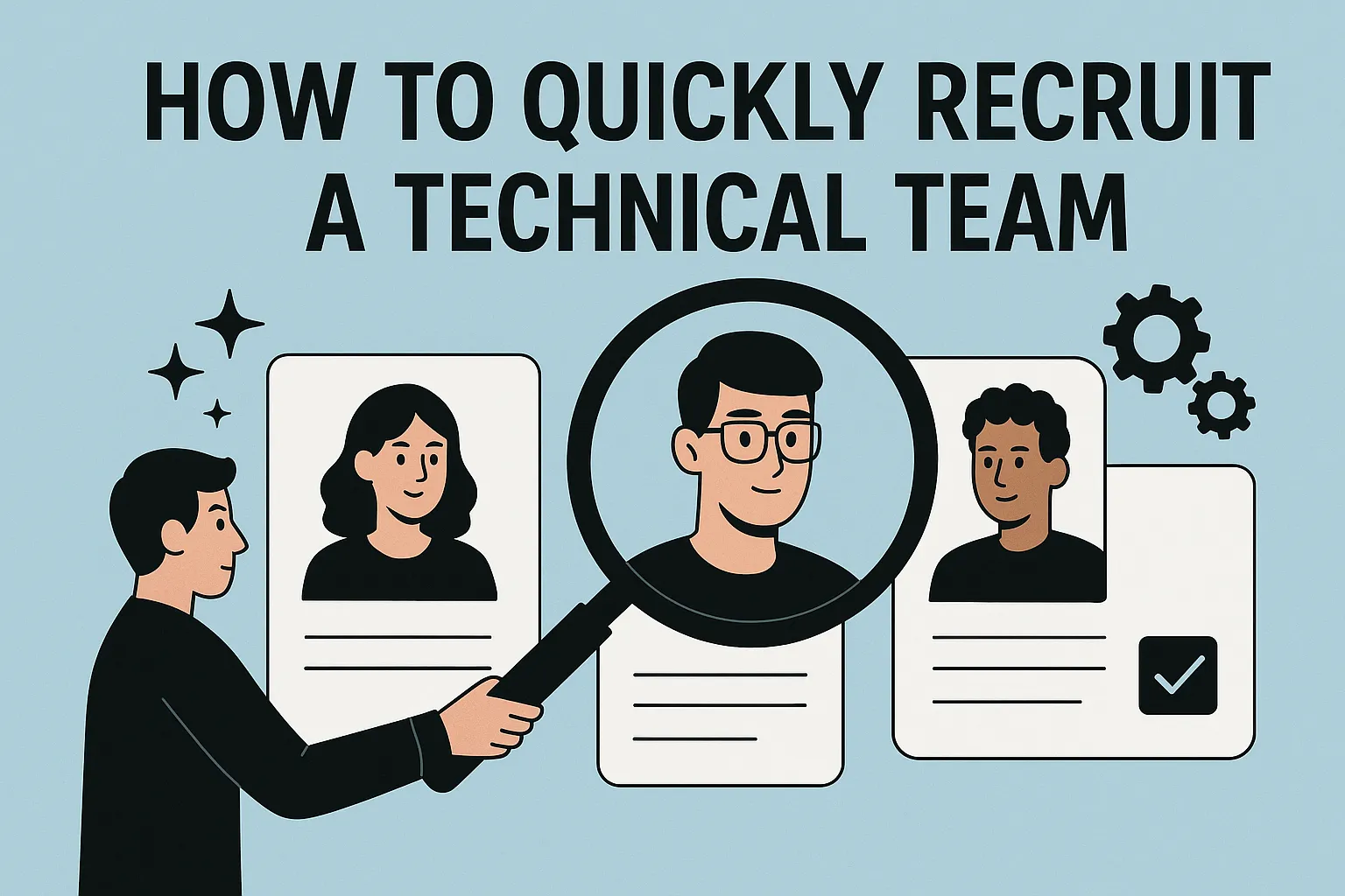 如何快速招募技术团队