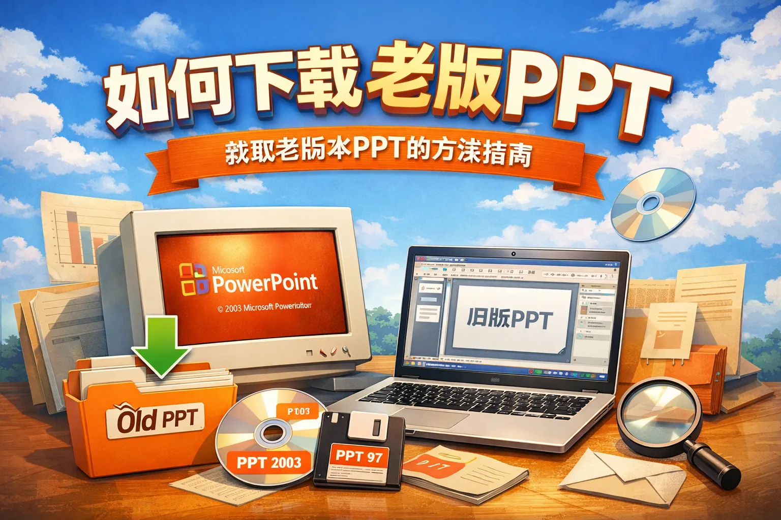 如何下载老版ppt