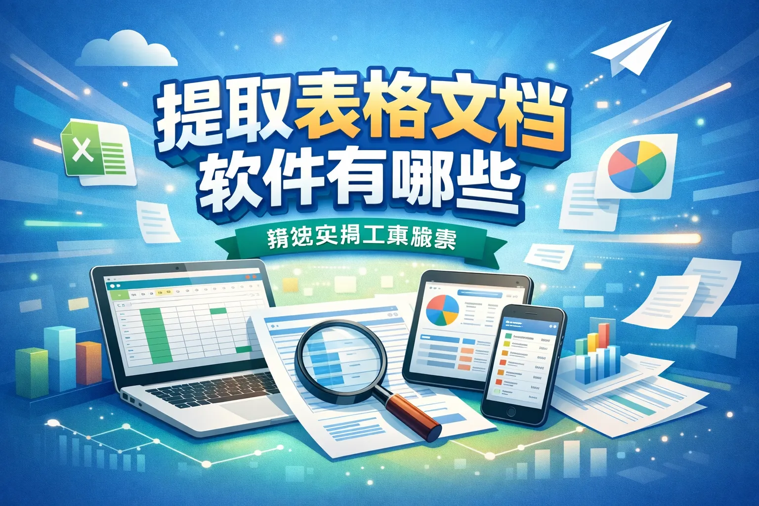 提取表格文档软件有哪些