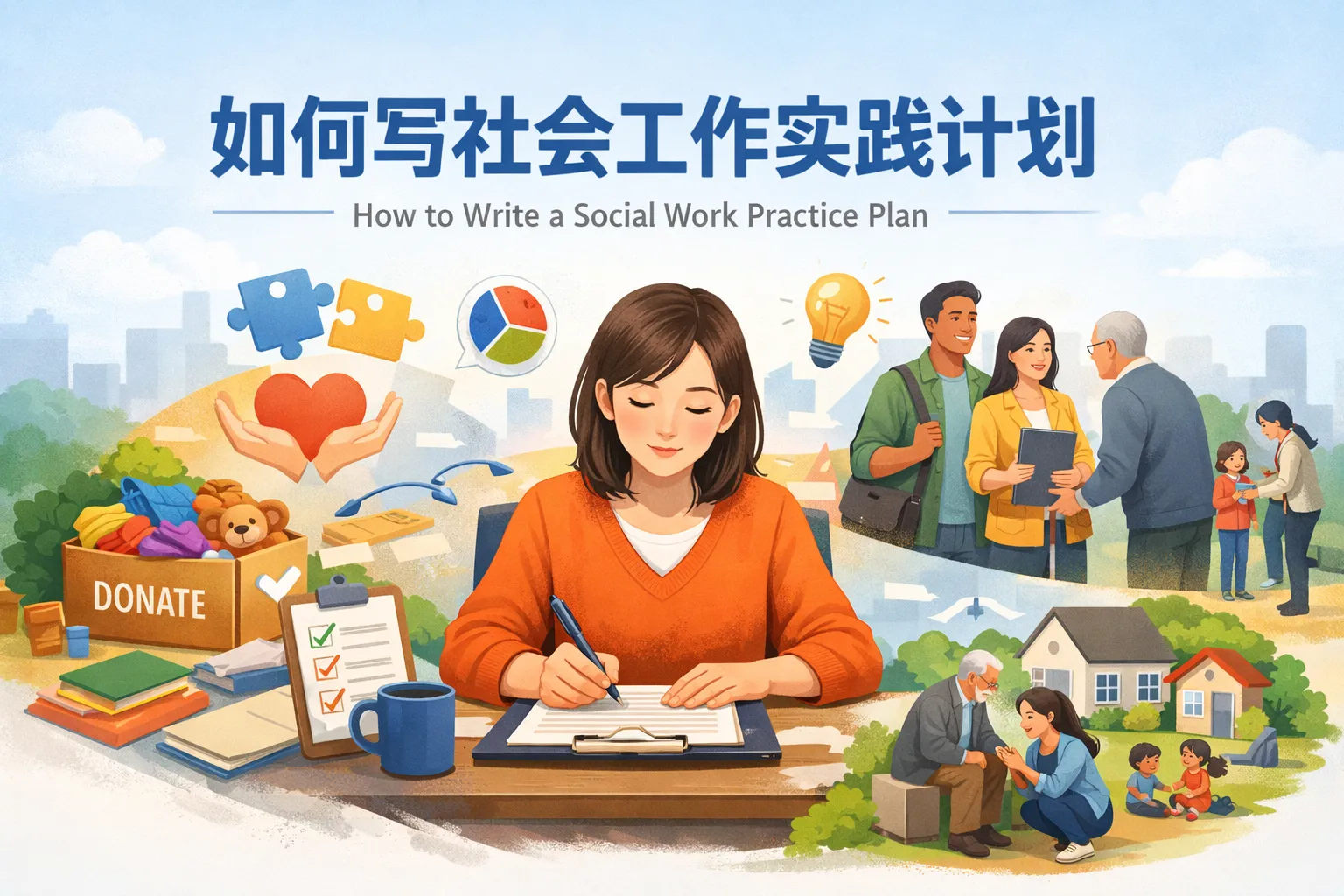 如何写社会工作实践计划