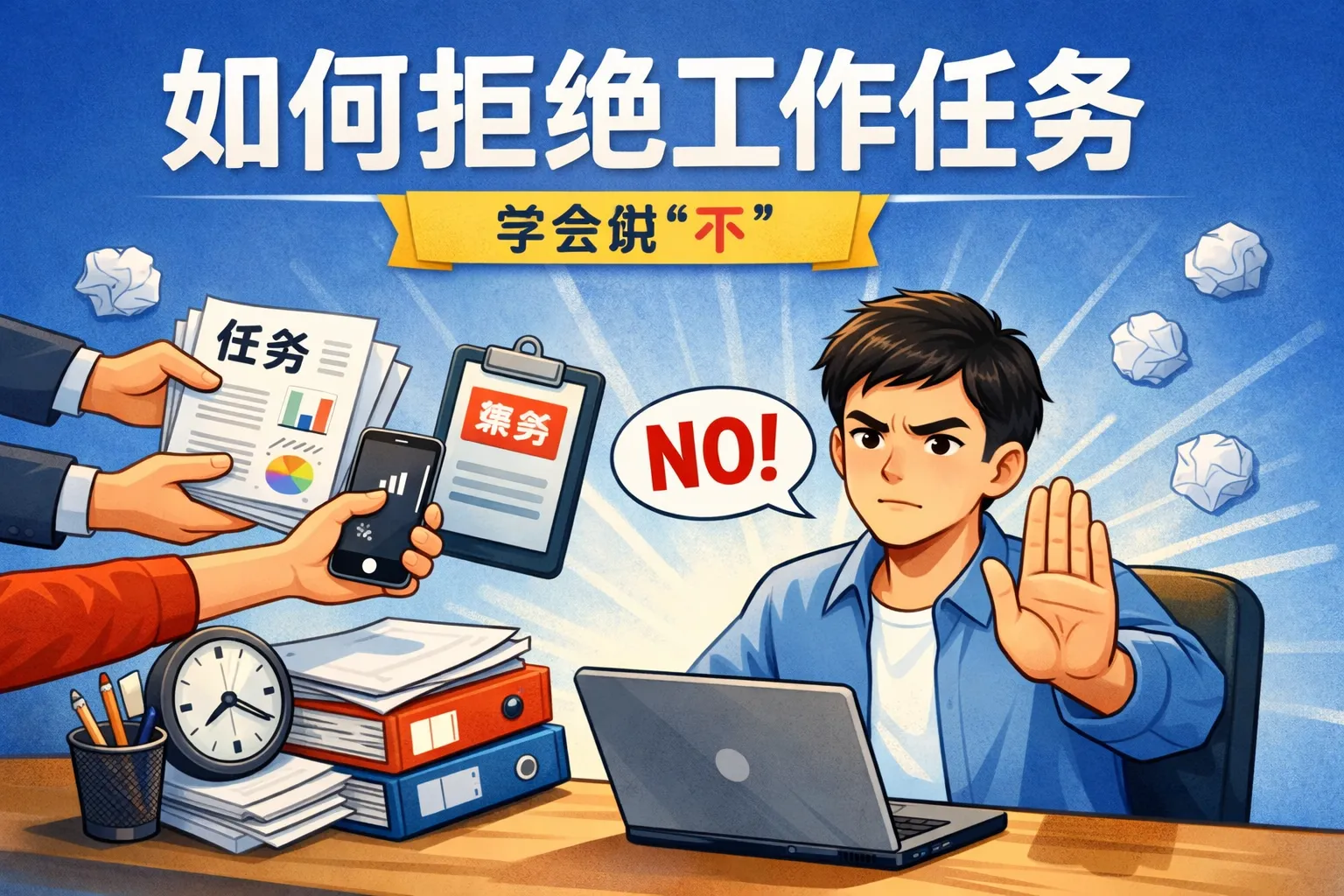 如何拒绝工作任务