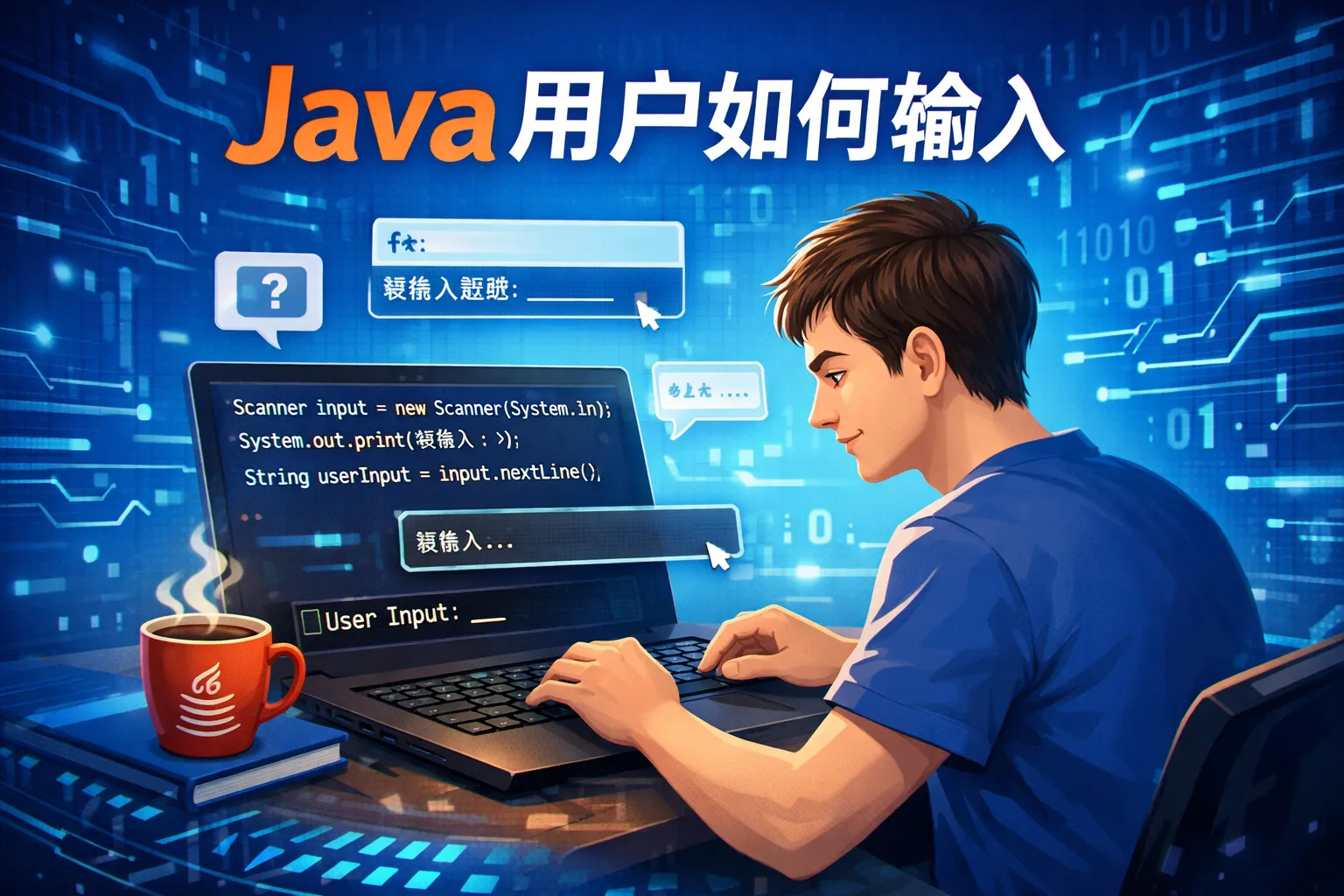 java用户如何输入