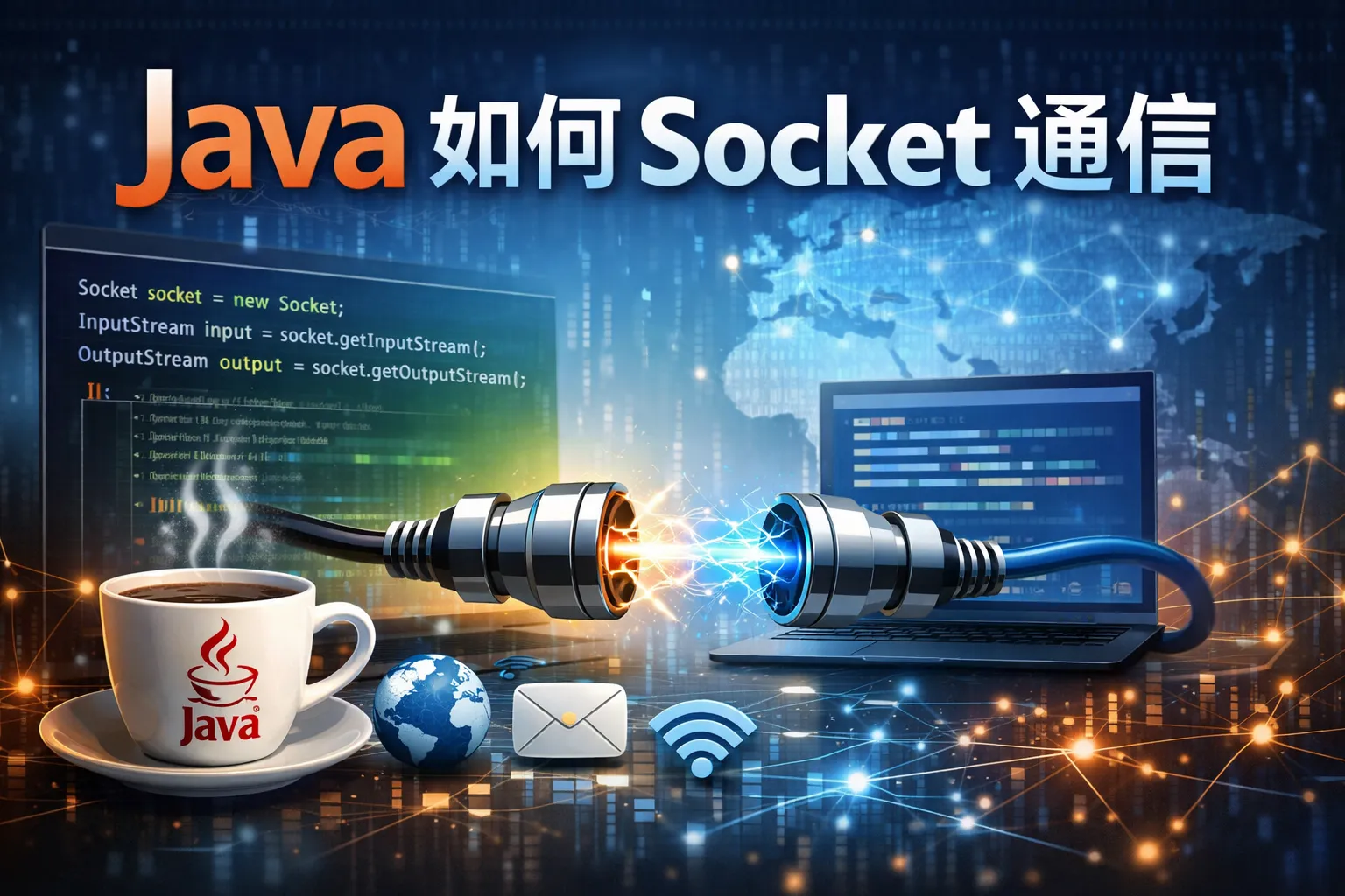 java如何socket通信