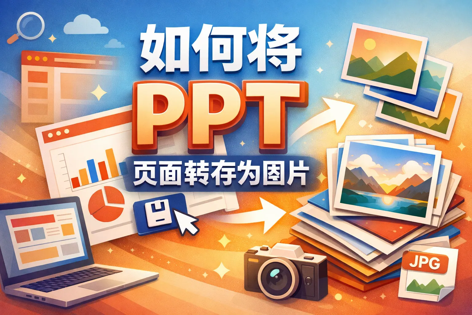 如何将ppt页面转存为图片