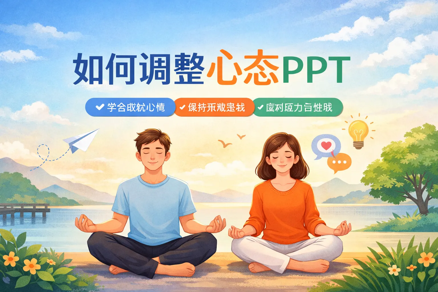 如何调整心态 ppt