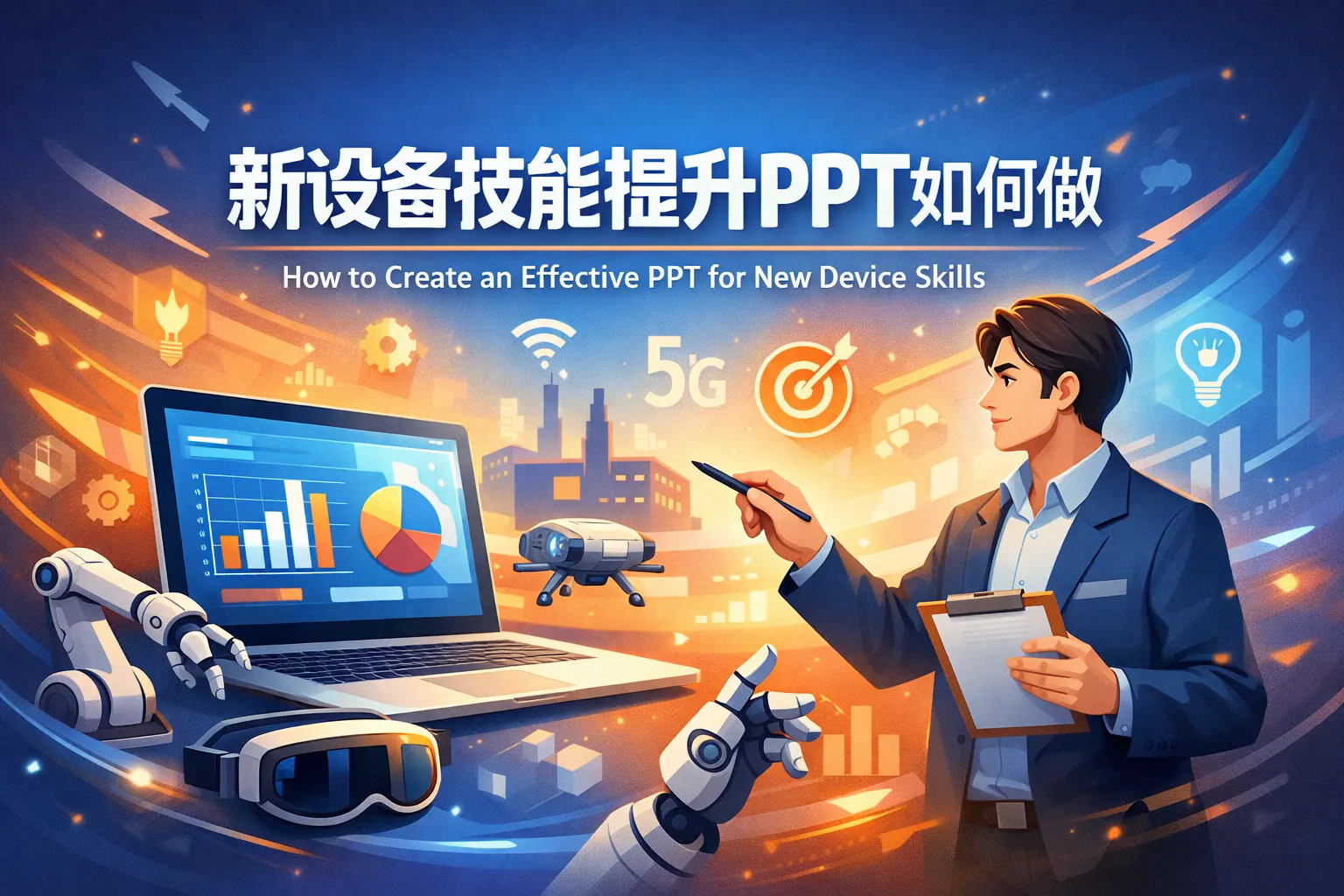 新设备技能提升ppt如何做