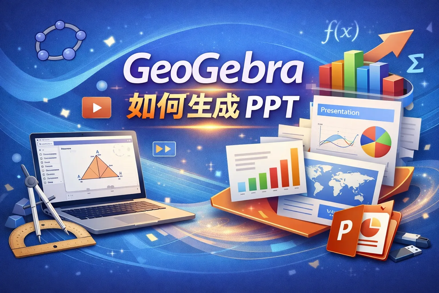 geogebra如何生成ppt