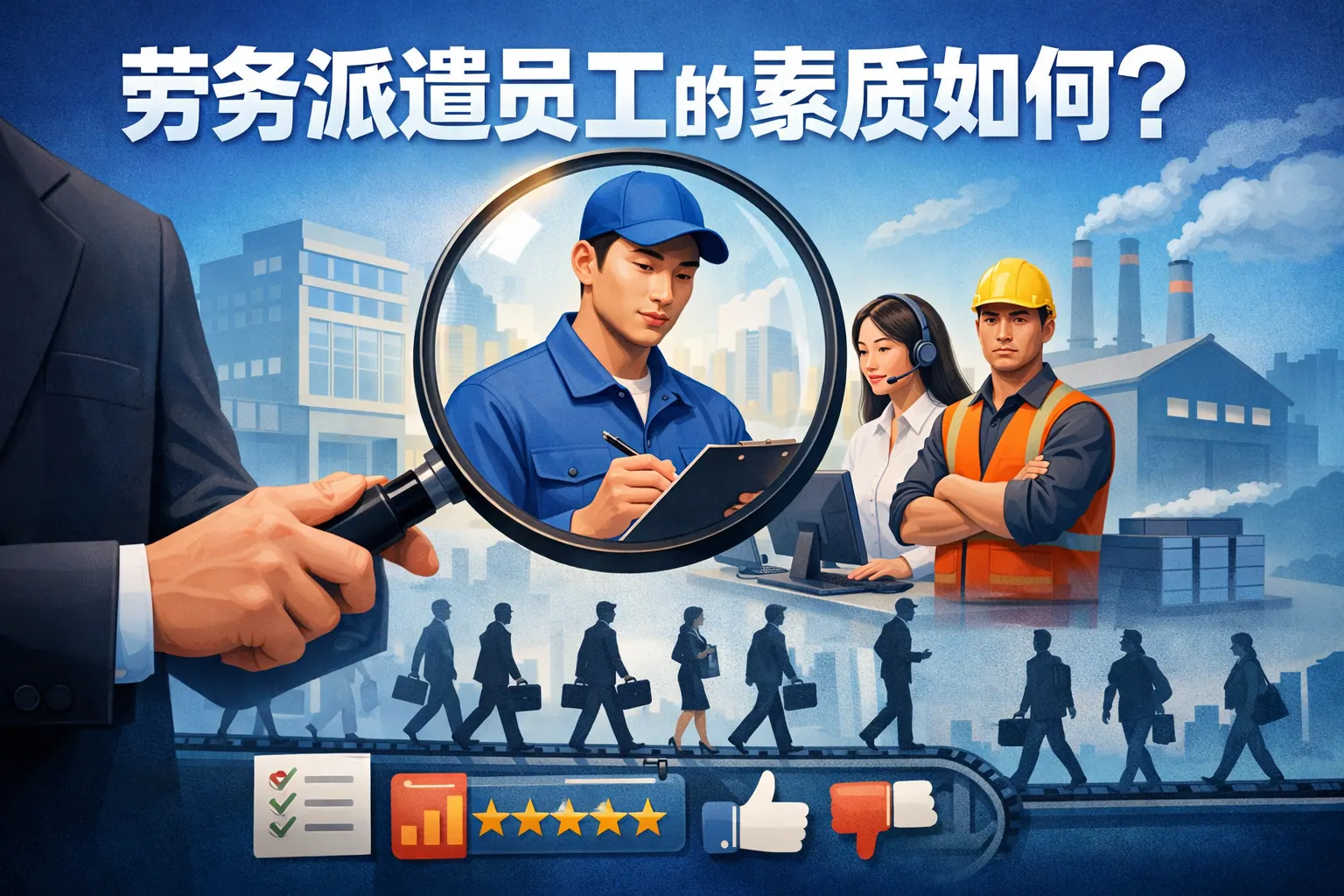 劳务派遣员工的素质如何