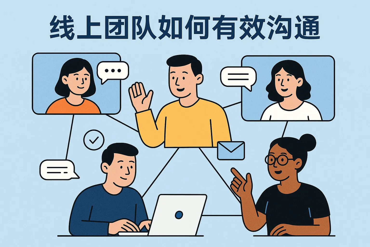 线上团队如何有效沟通