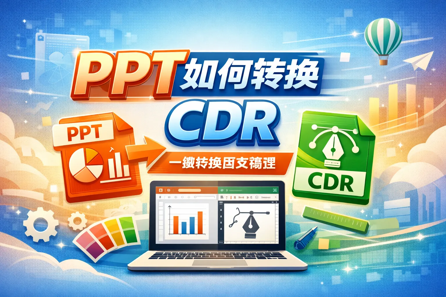 ppt如何转换cdr