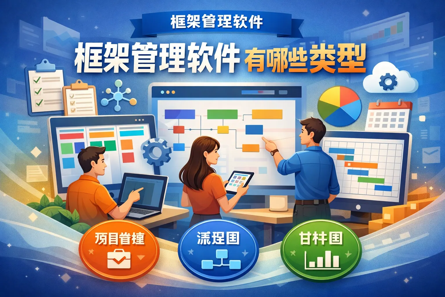 框架管理软件有哪些类型