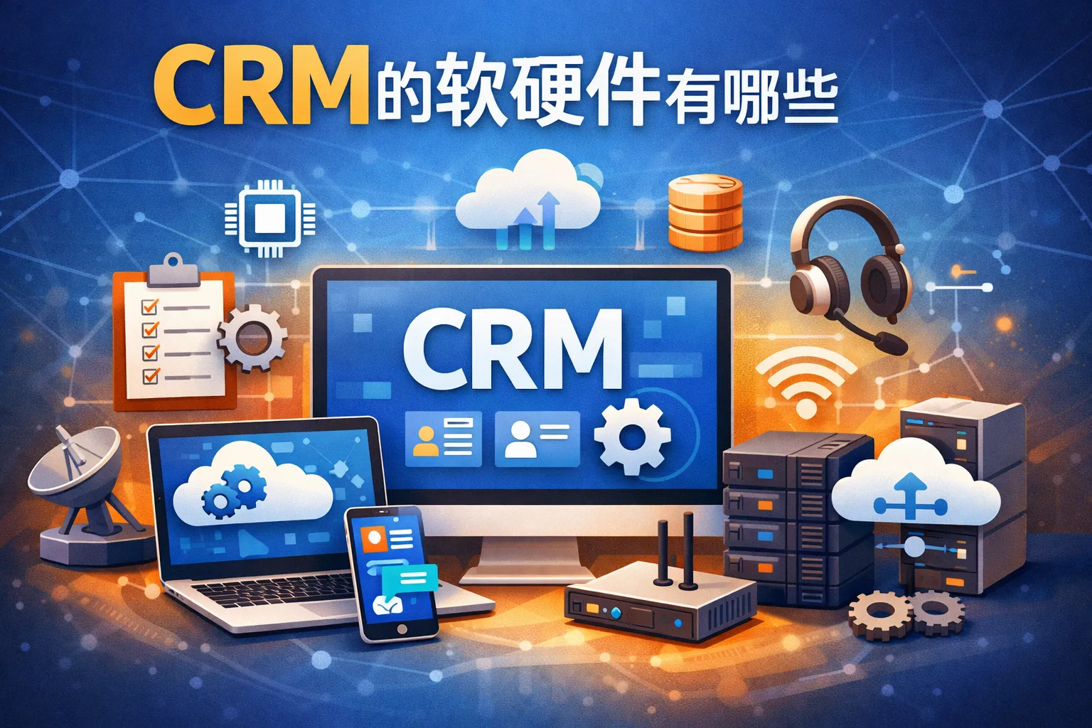 crm的软件和硬件有哪些