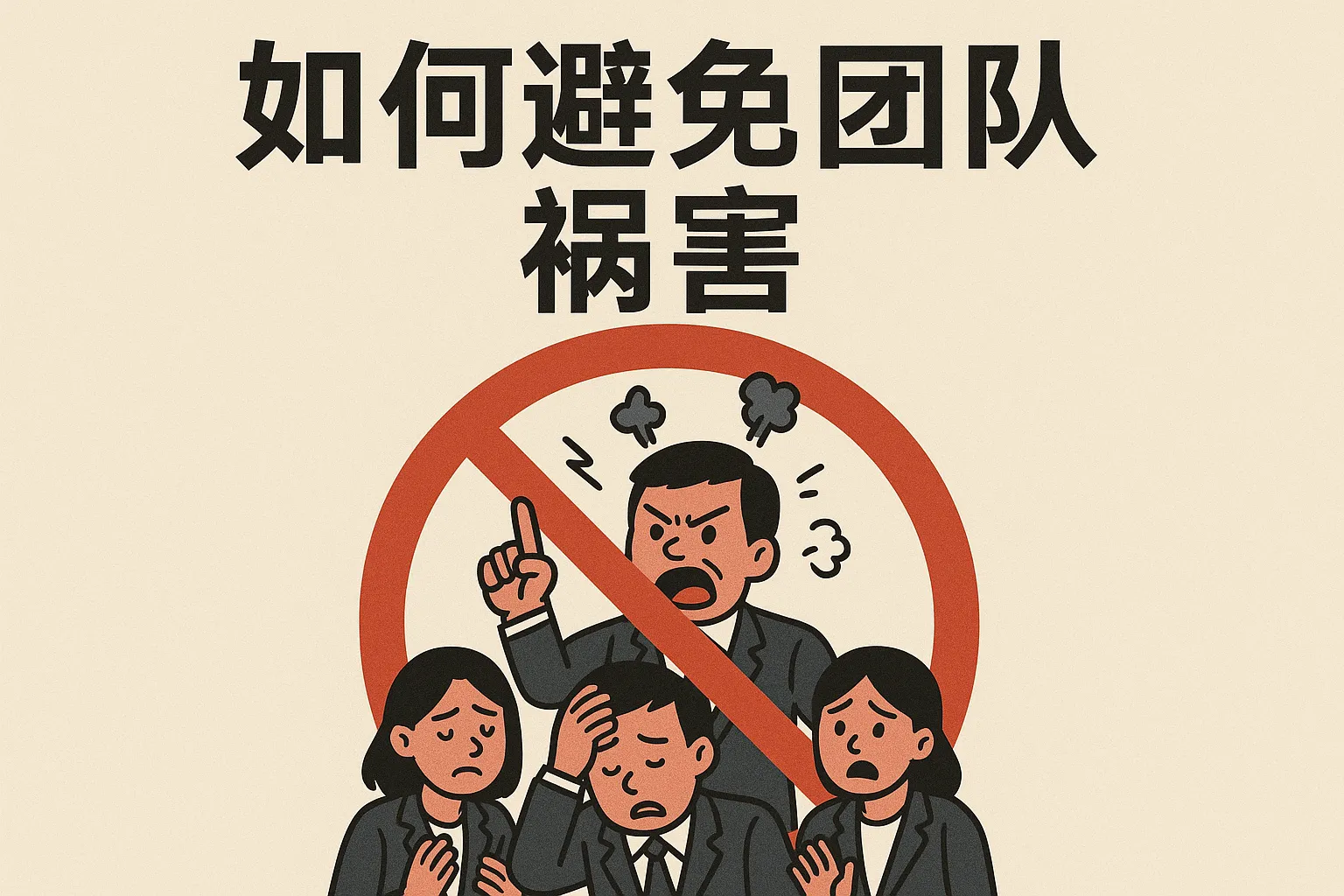 如何避免团队祸害