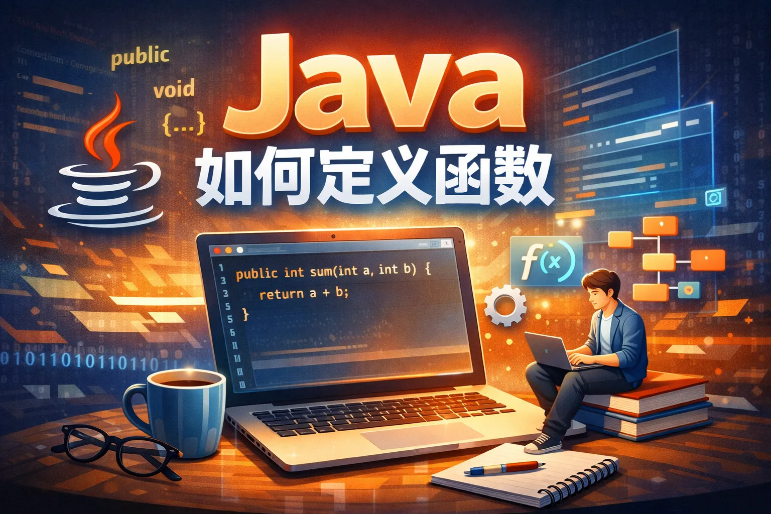 java如何定义函数