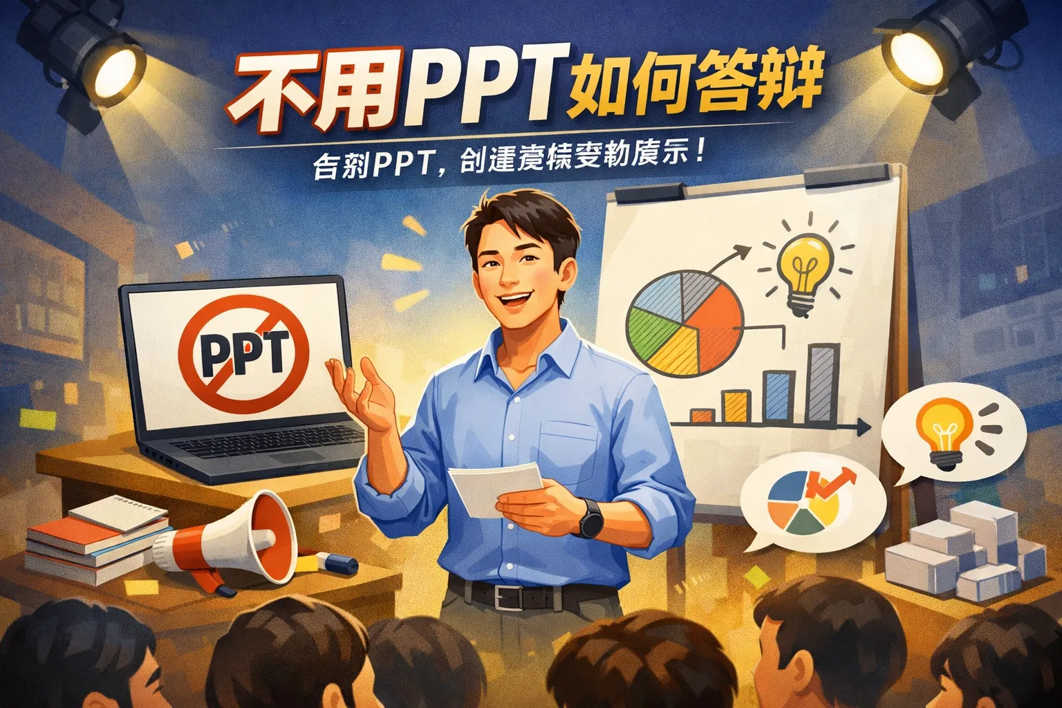 不用ppt如何答辩