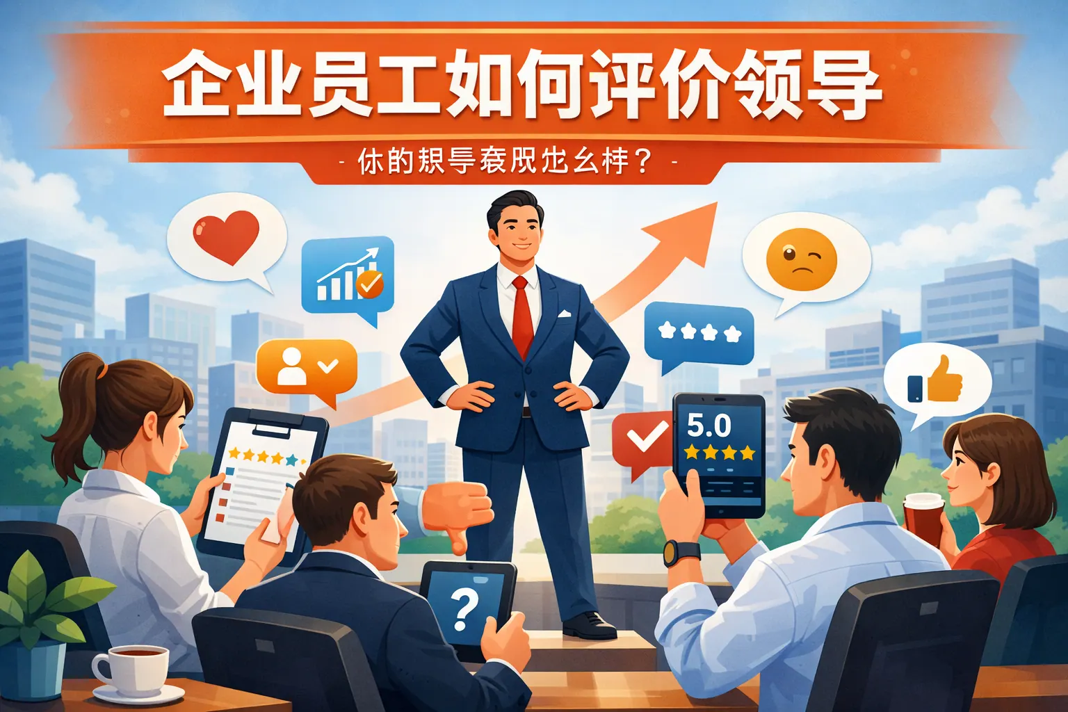 企业员工如何评价领导