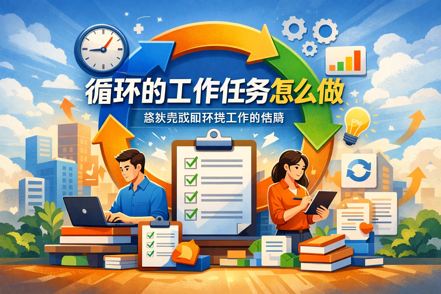 循环的工作任务怎么做