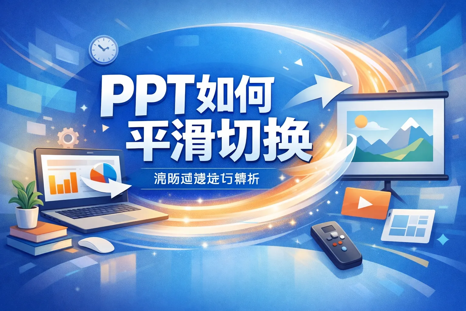 ppt如何平滑切换