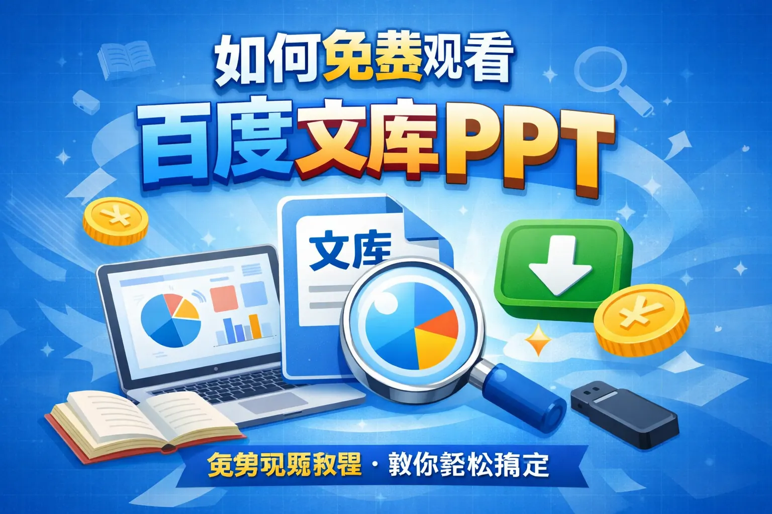 如何免费观看百度文库ppt