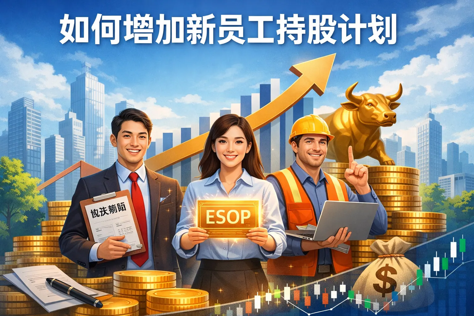 如何增加新员工持股计划